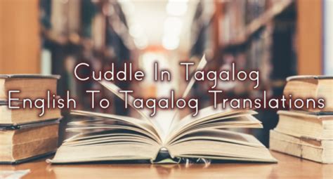 cuddle in tagalog